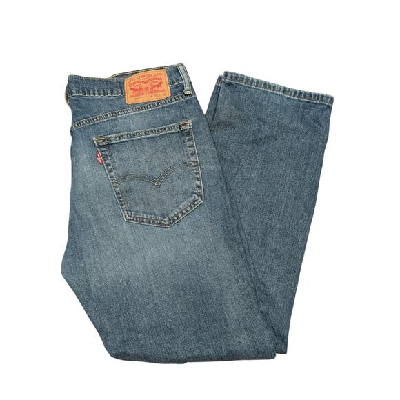 Levis 514 Mens Straight Fit Jeans 36x30 - Picture 1 of 4